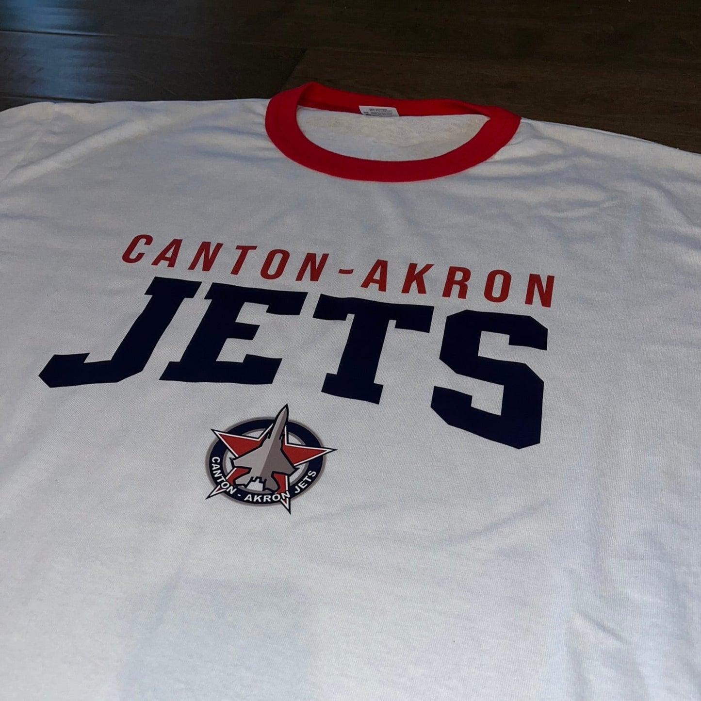 Canton-Akron Jets Ringer T-Shirt