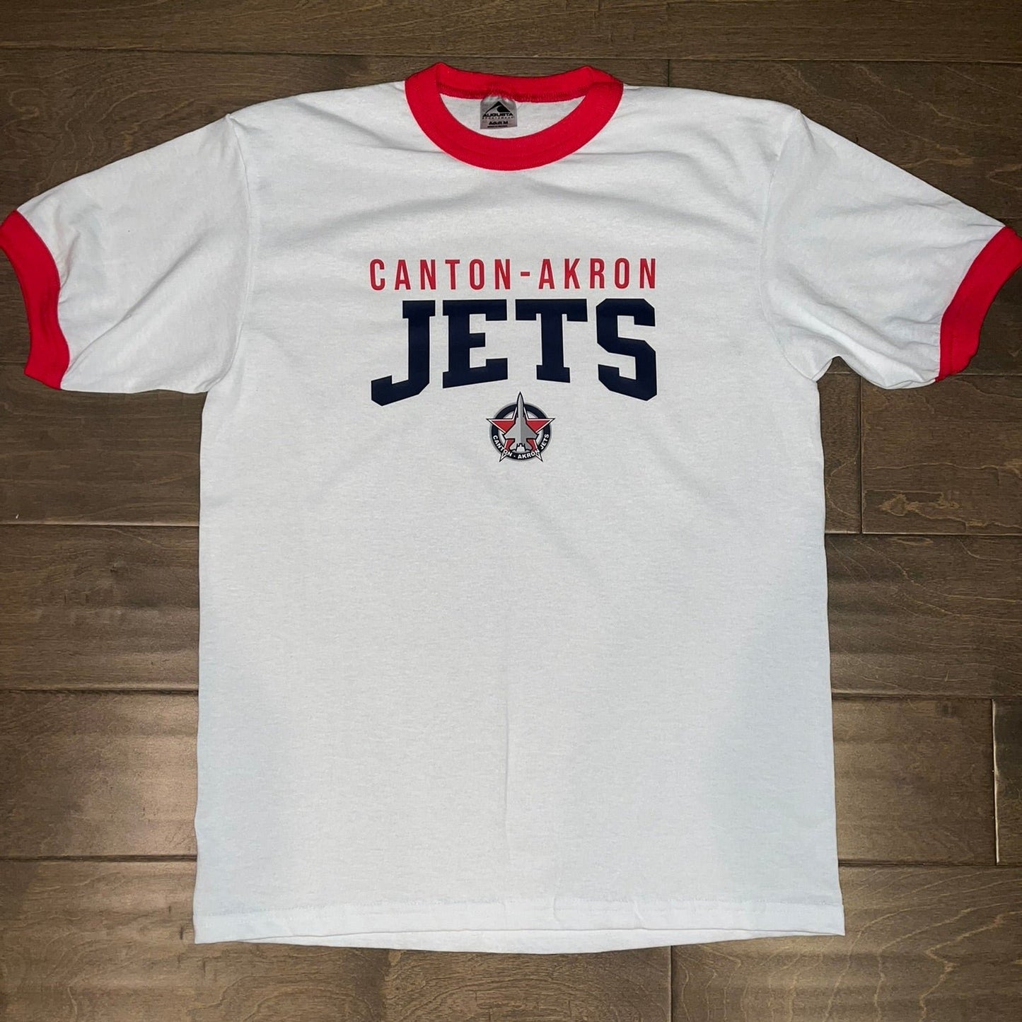 Canton-Akron Jets Ringer T-Shirt
