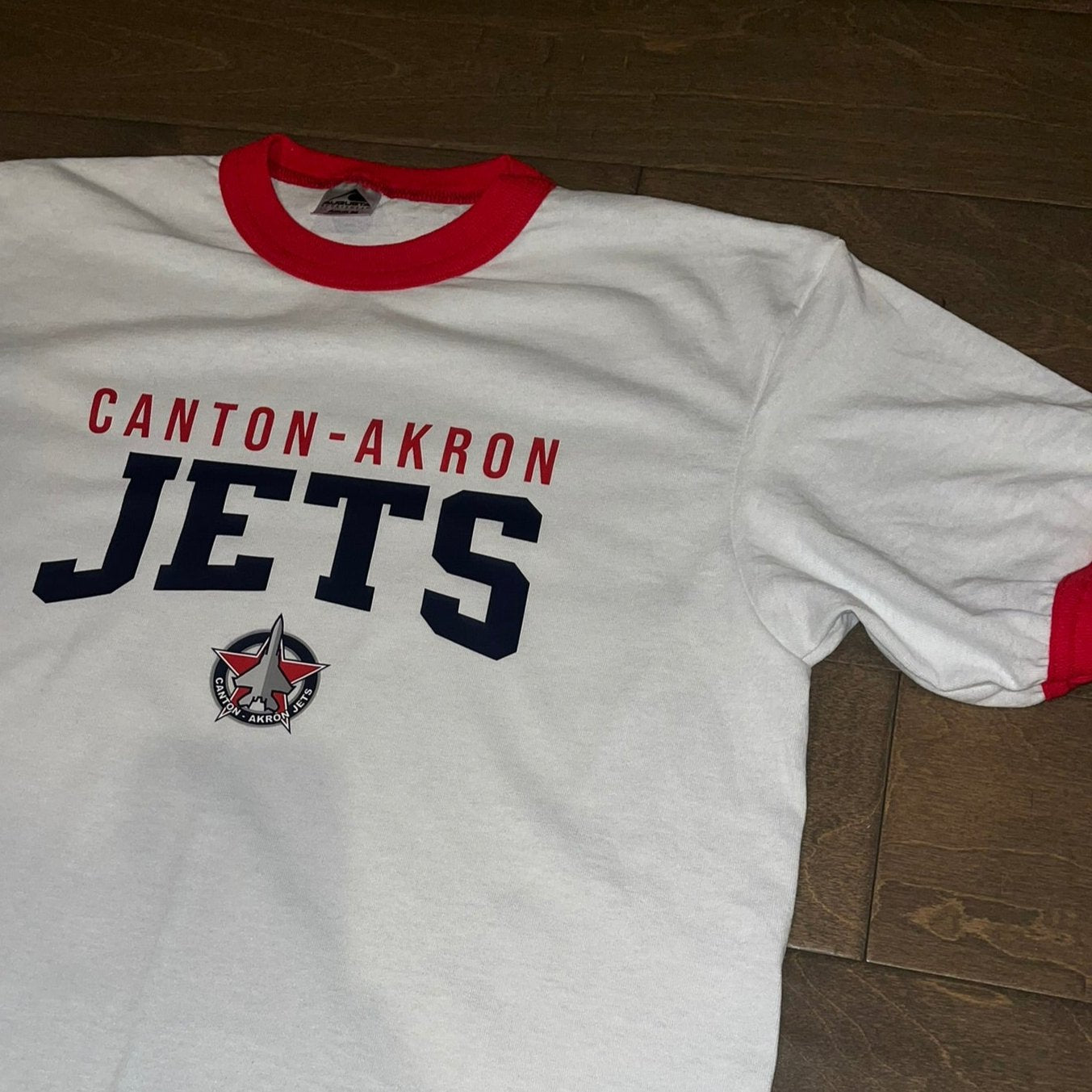 Canton-Akron Jets Ringer T-Shirt