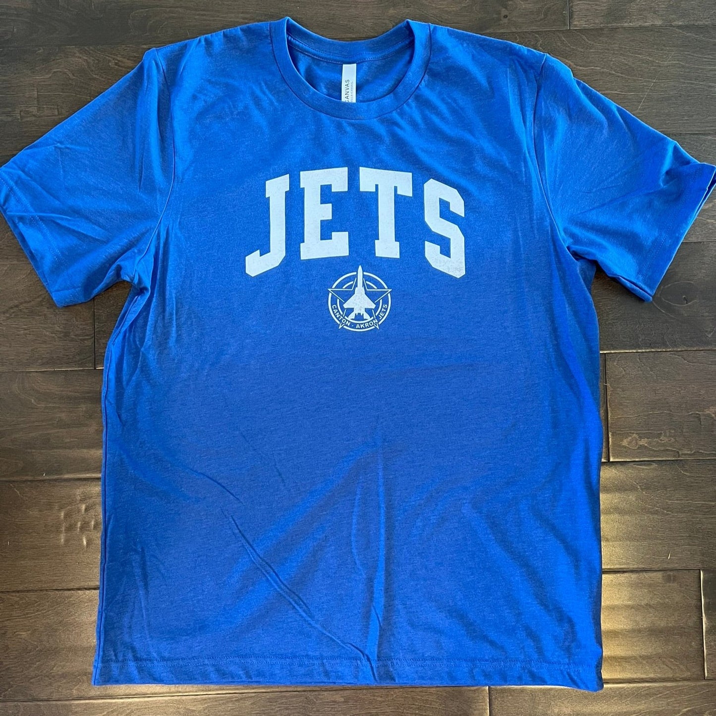 Canton-Akron Jets Solid Logo T-Shirt