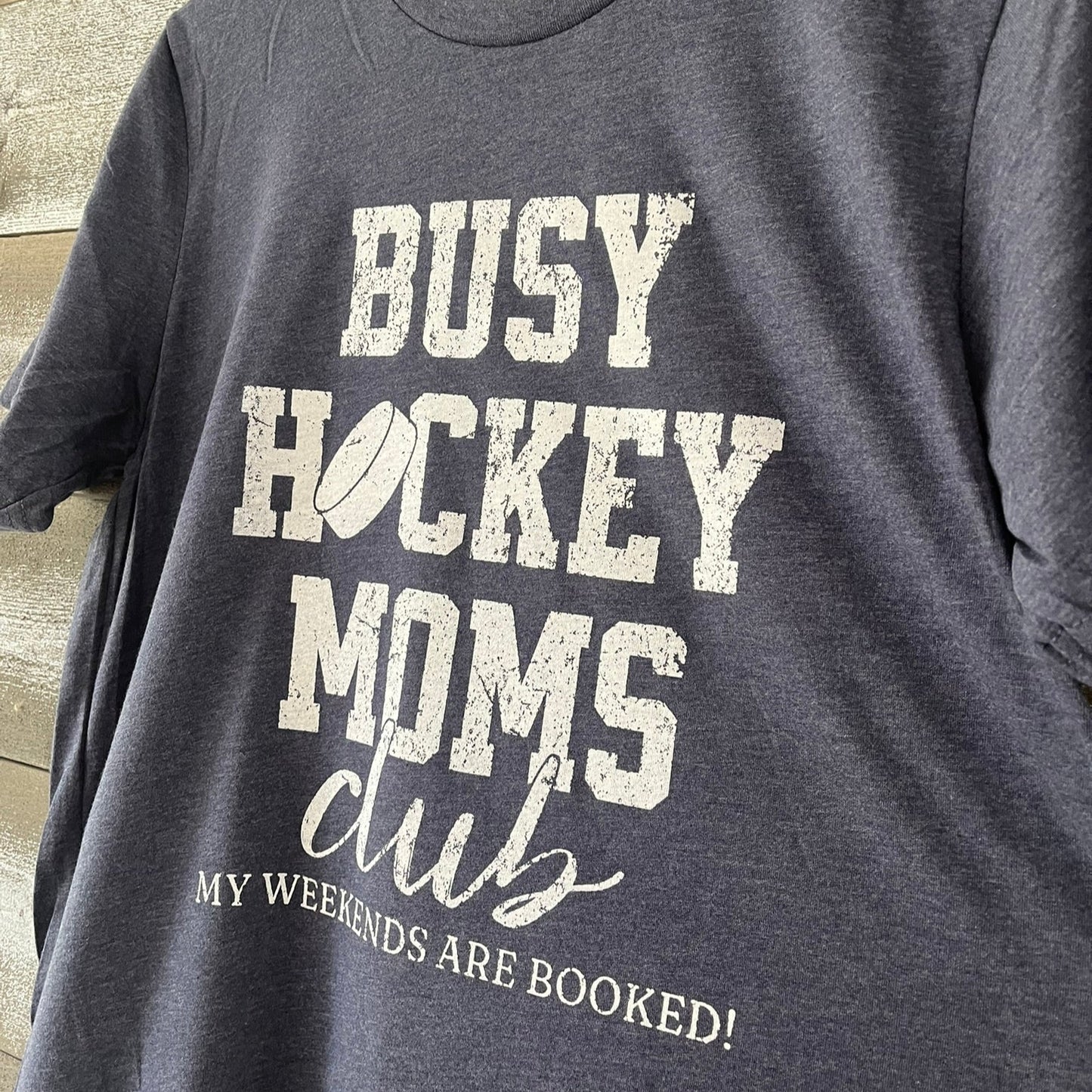 Busy Hockey Moms Club T-Shirt