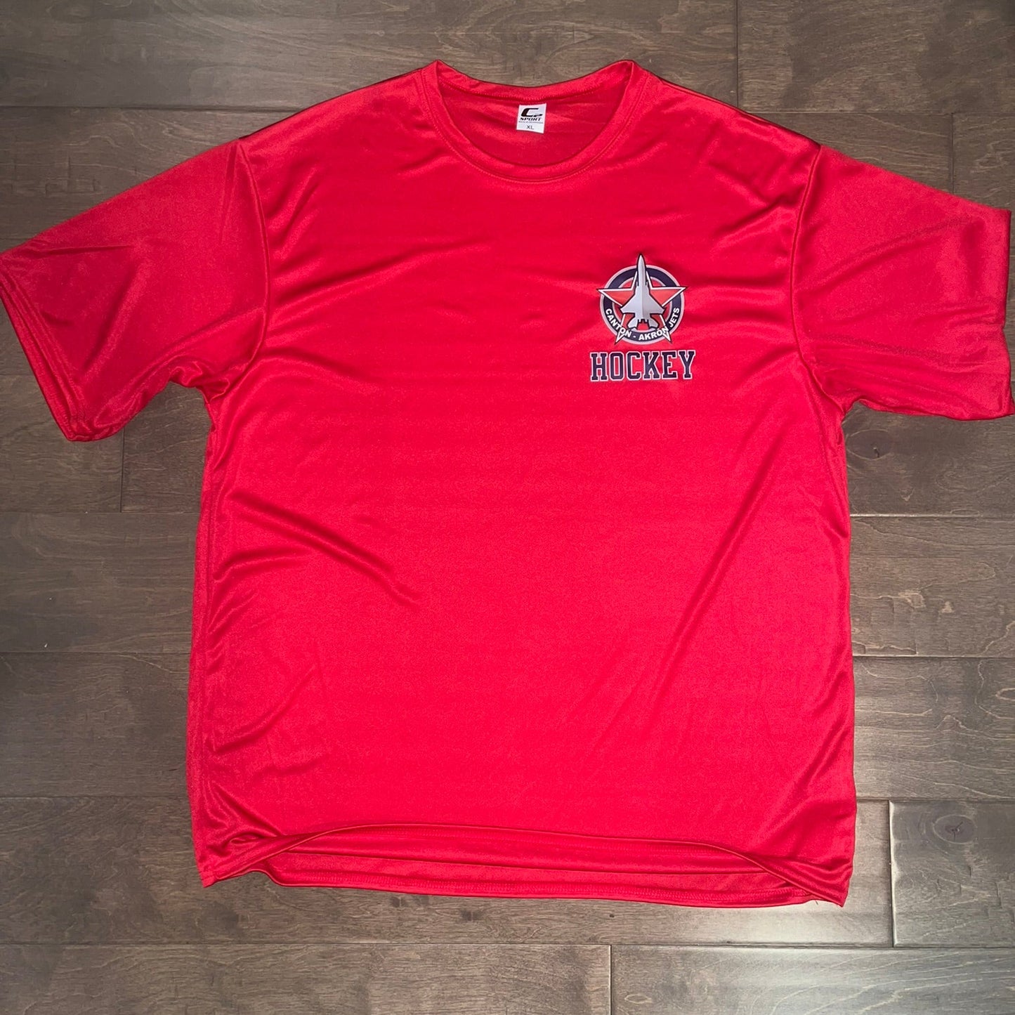 Canton-Akron Jets: Left Chest Logo Dri Fit T-Shirt - YOUTH