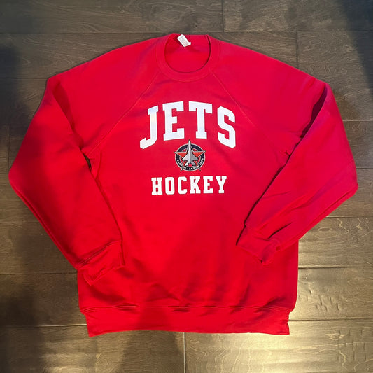 Canton-Akron Jets Hockey Logo Crew Sweatshirt