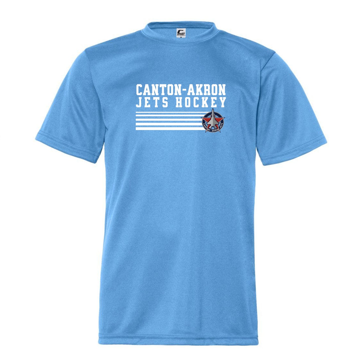 Canton-Akron Jets: Stripe Dri Fit T-Shirt