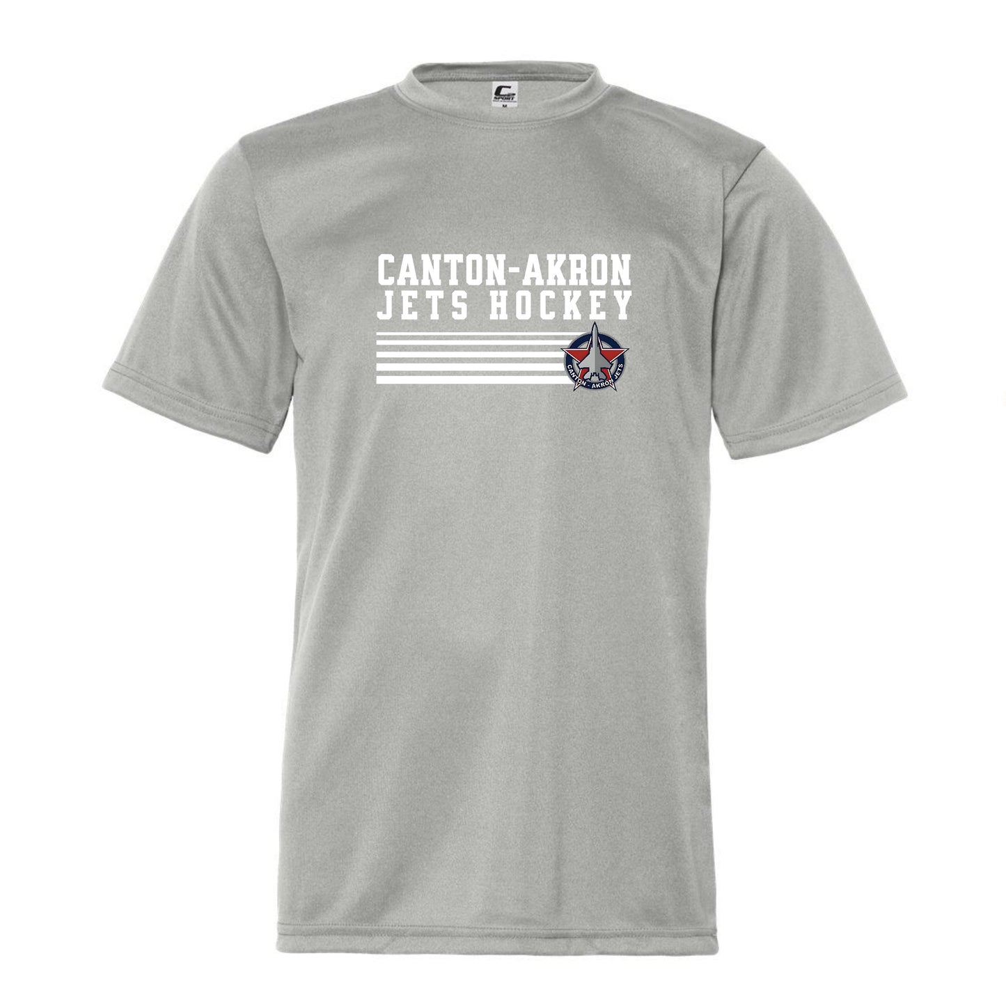 Canton-Akron Jets: Stripe Dri Fit T-Shirt