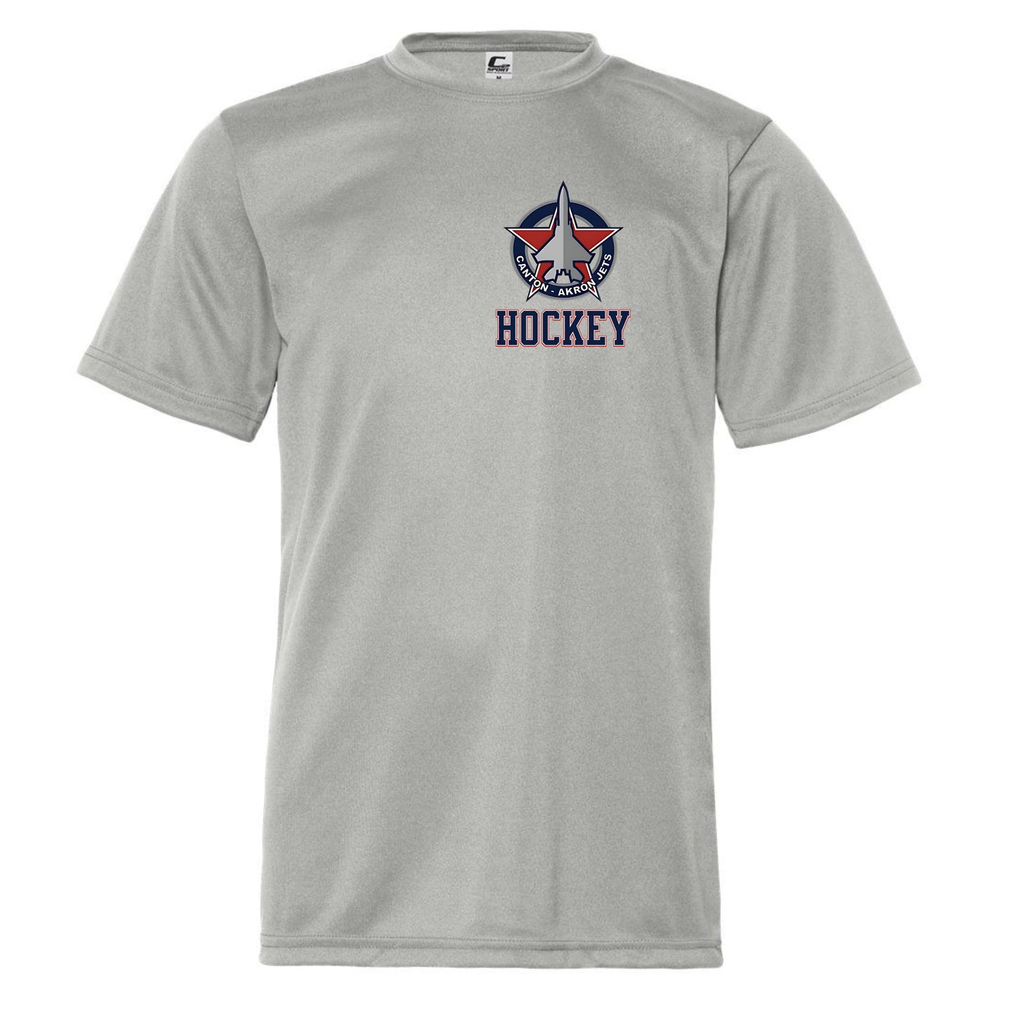 Canton-Akron Jets: Left Chest Logo Dri Fit T-Shirt - YOUTH