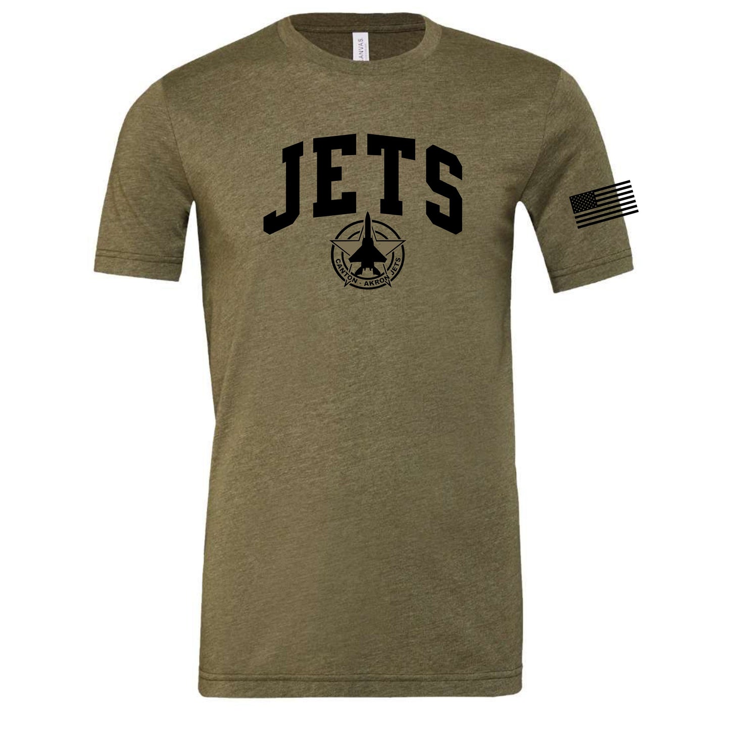 Canton-Akron Jets Patriots Day T-Shirt