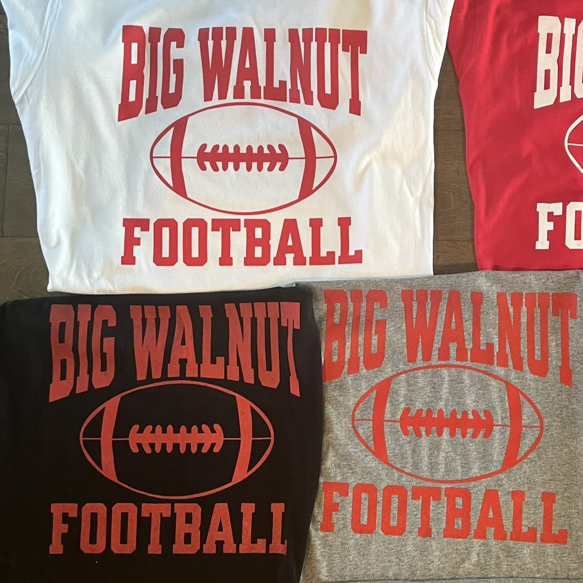 Big Walnut Football Screenprint T-shirt