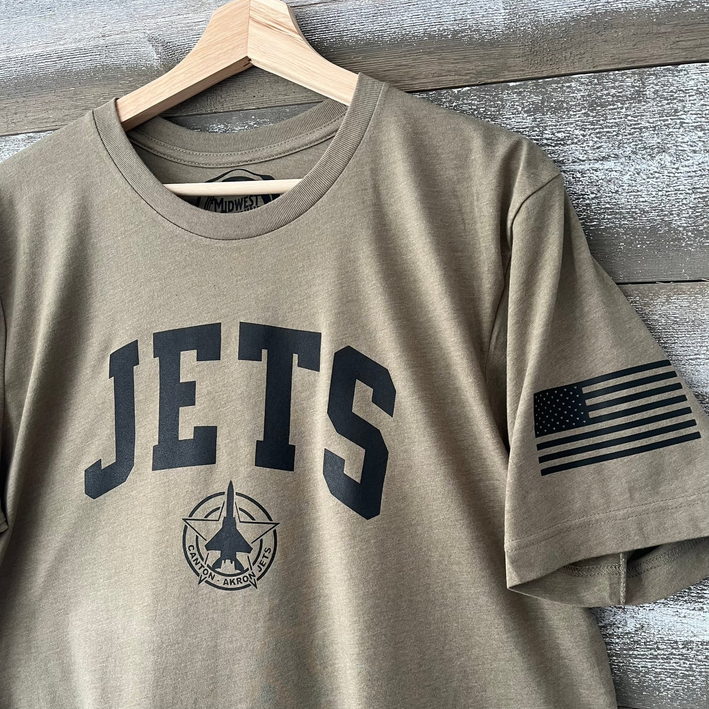 Canton-Akron Jets Patriots Day T-Shirt