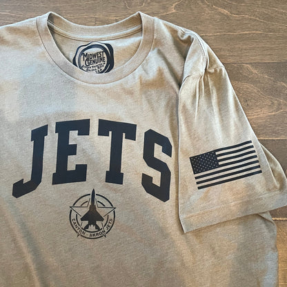 Canton-Akron Jets Patriots Day T-Shirt