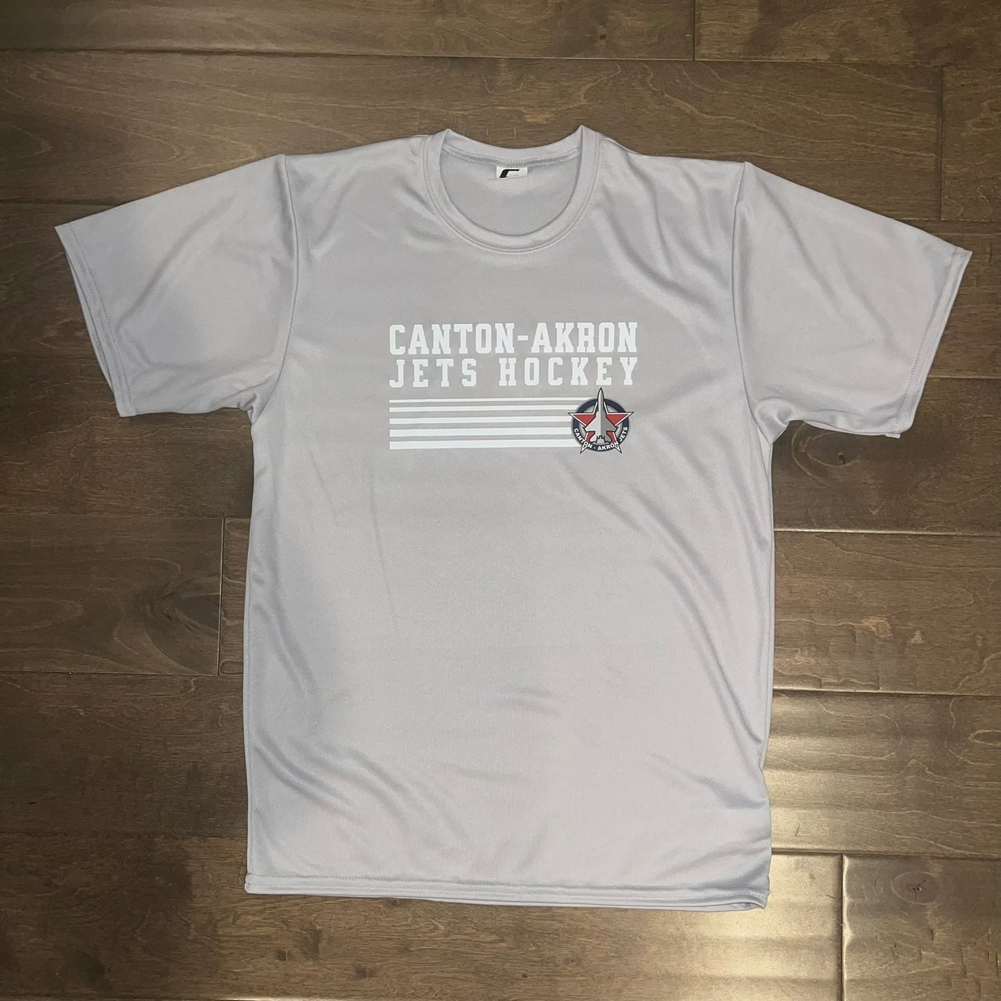 Canton-Akron Jets: Stripe Dri Fit T-Shirt