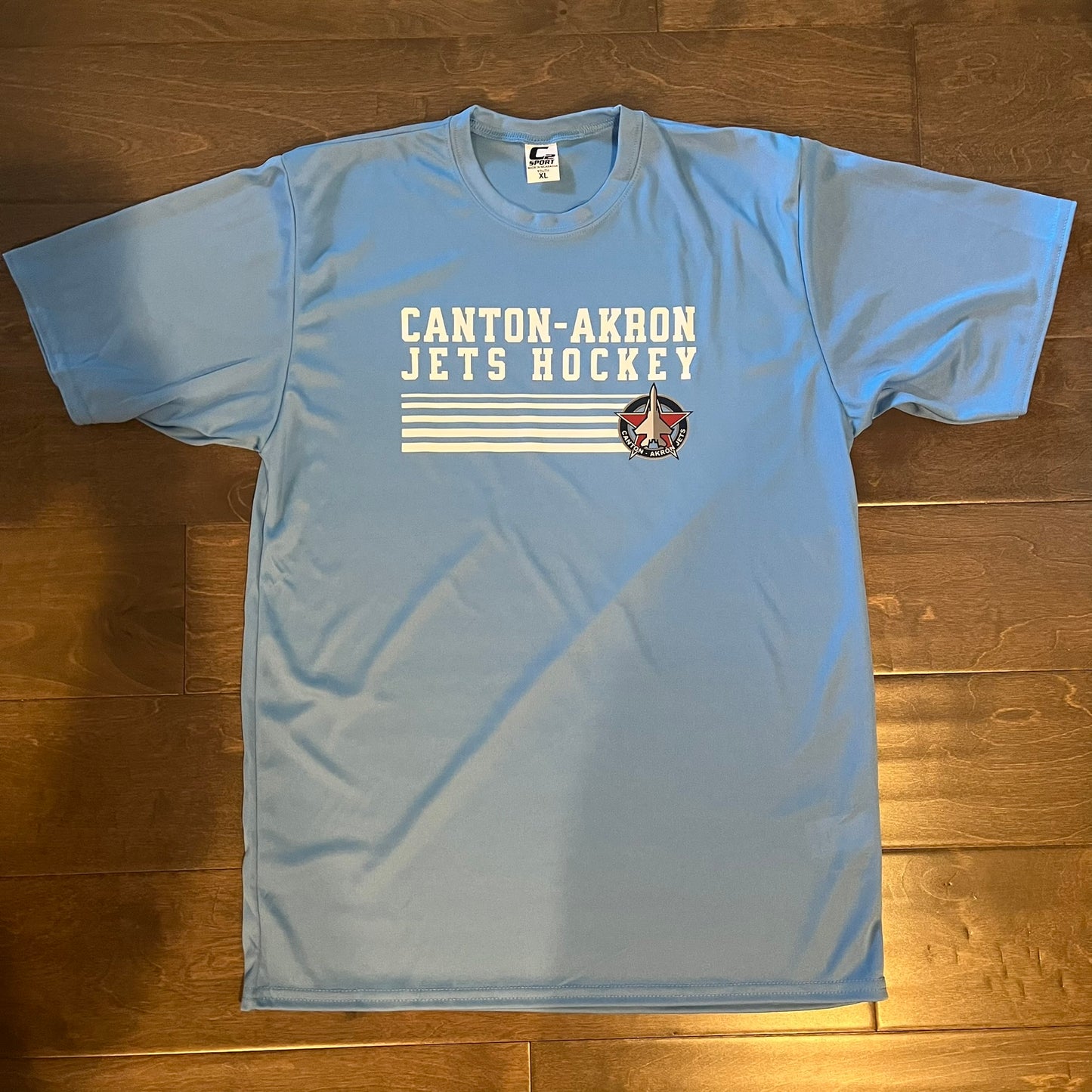 Canton-Akron Jets: Stripe Dri Fit T-Shirt