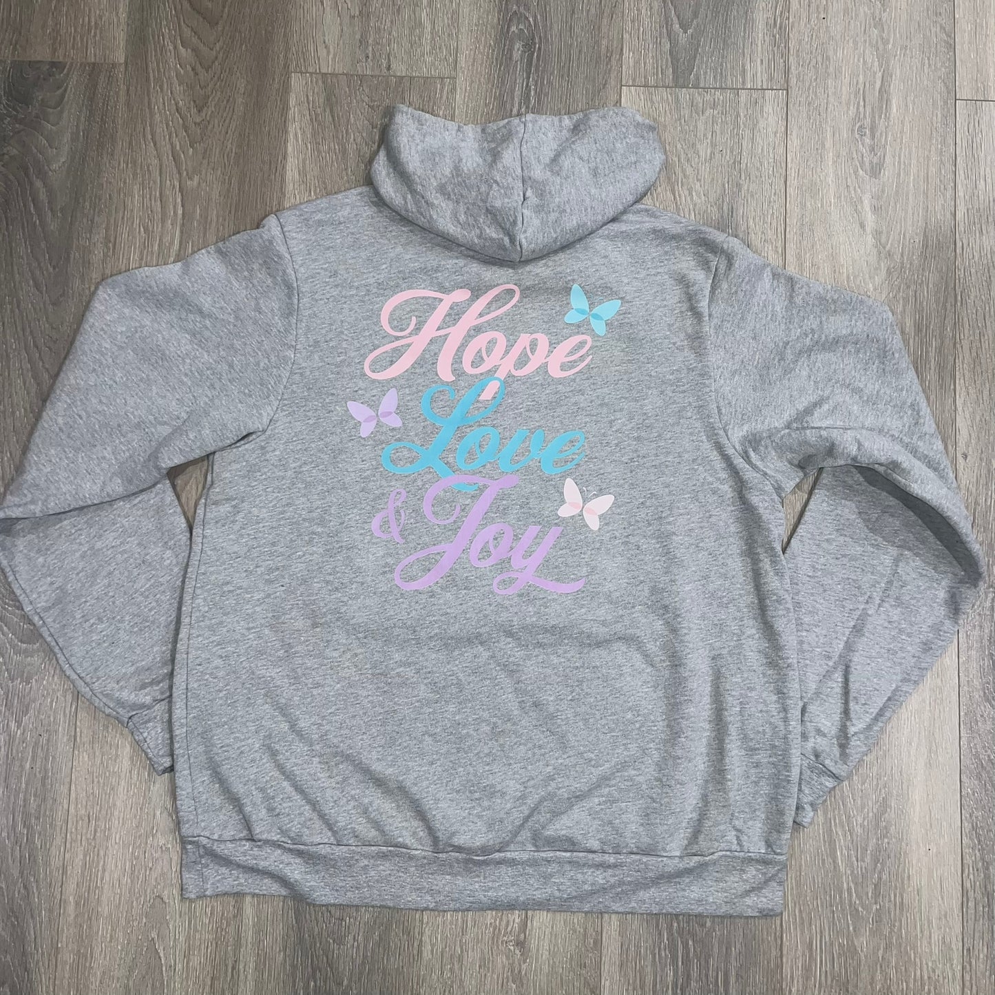 M3 FOUNDATION - HOPE, LOVE & JOY FLEECE HOODIE