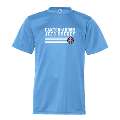 Canton-Akron Jets: Stripe Dri Fit T-Shirt
