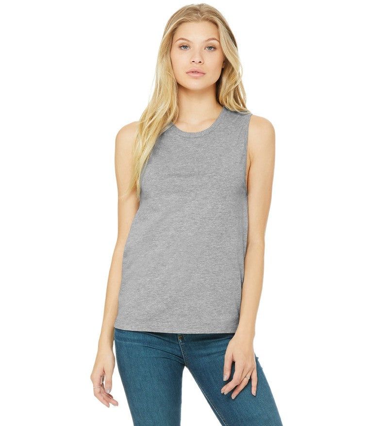 Canton-Akron Jets Logo Women's Muscle Tank