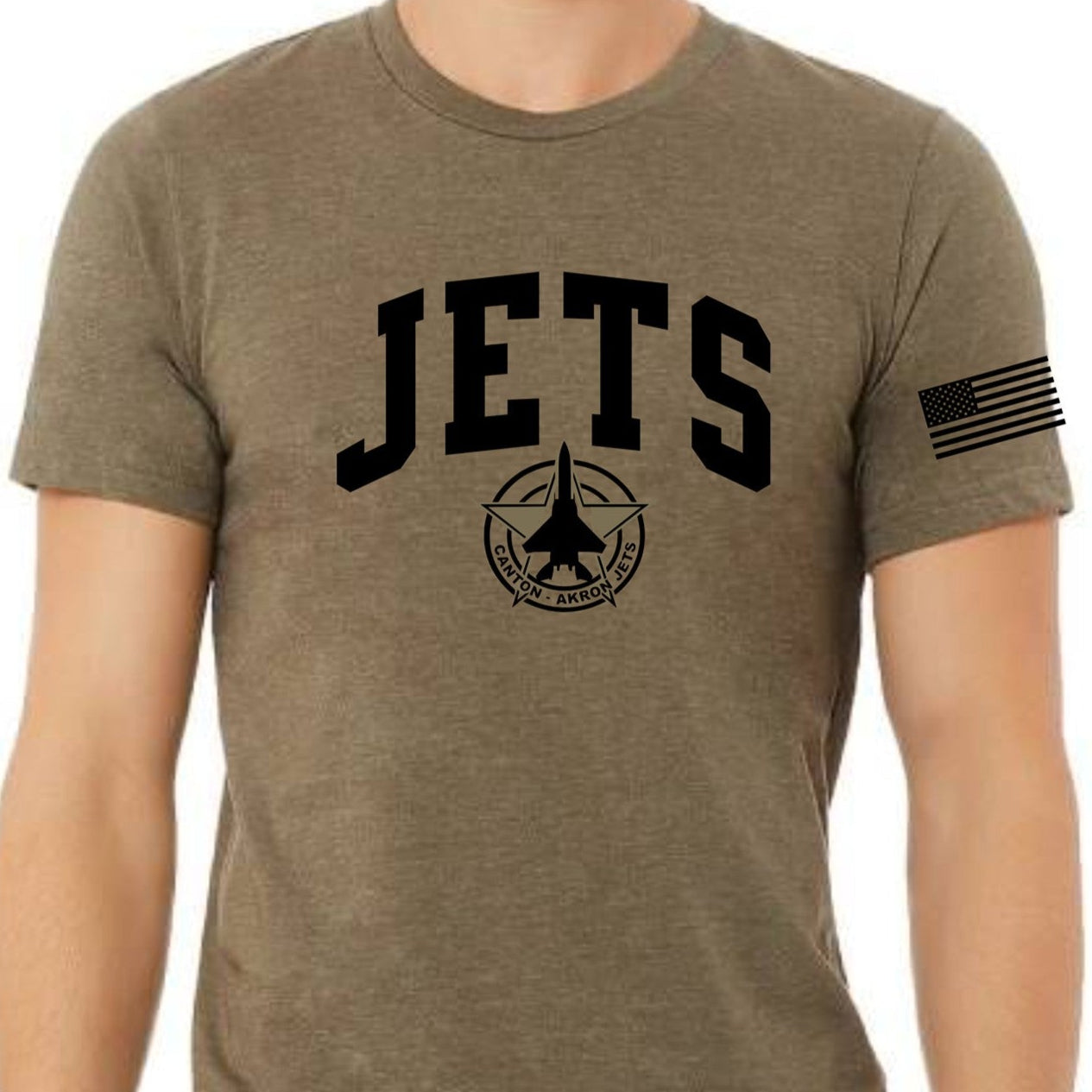 Canton-Akron Jets Patriots Day T-Shirt
