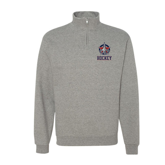 Canton-Akron Jets Quarter Zip Logo Fleece